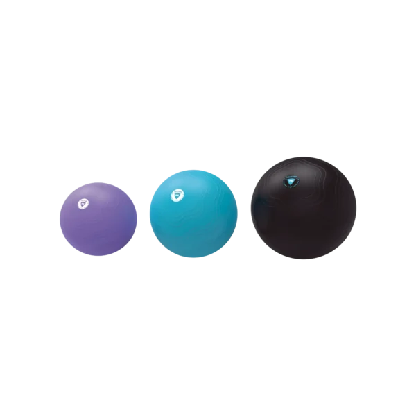 Livepro blue, purple and black anti-burst ball